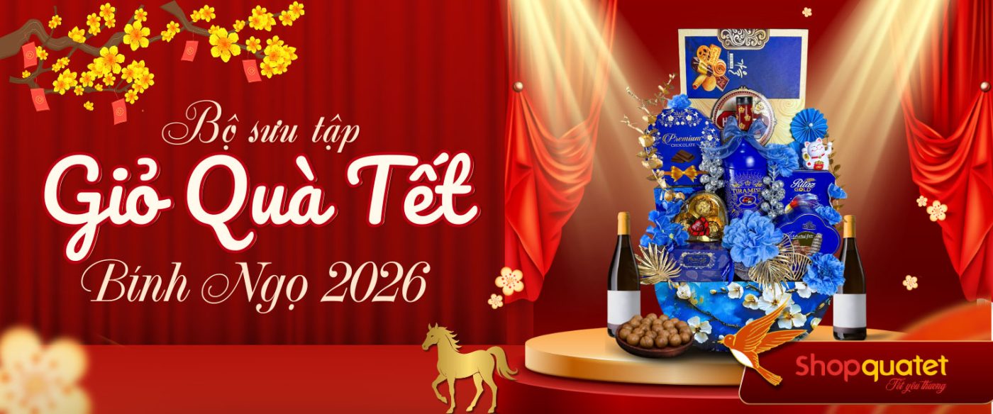 Bộ sưu tập giỏ quà tết 2026